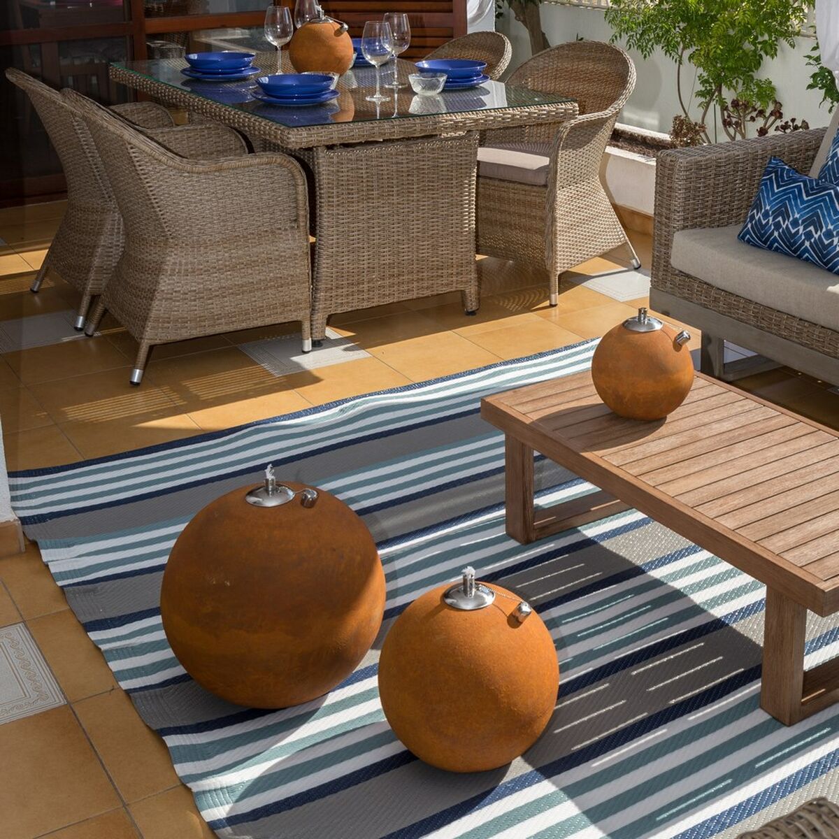 Outdoor light ball Siena 20 x 20 x 24 cm